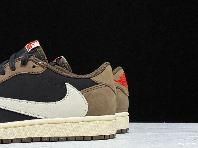 Low CQ4277-001 Air OG Travis Dark Jordan x SP 1 Scott Mocha 0702